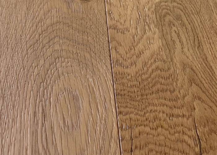 Parquet contrecollé Chêne Rustique - 5,5 x 180/190 mm - verni