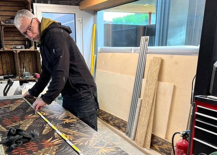 Panneau OSB - 15 x 590 x 2440 mm - BEECH WOODCHIPP