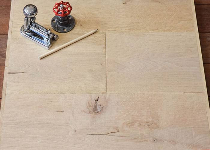 Parquet contrecollé Chêne Cotton - 15 x 220 x 2200 mm - huilé invisible