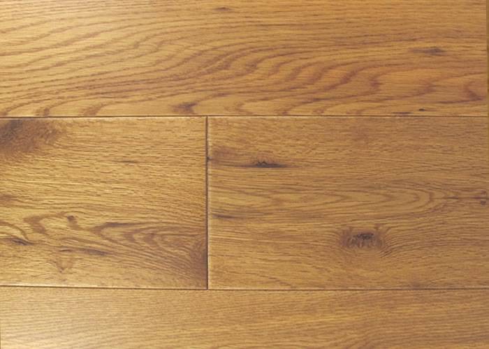 Parquet massif Chêne Premier bis - 14 x 130 mm - teinté village - verni mat - Narbonne