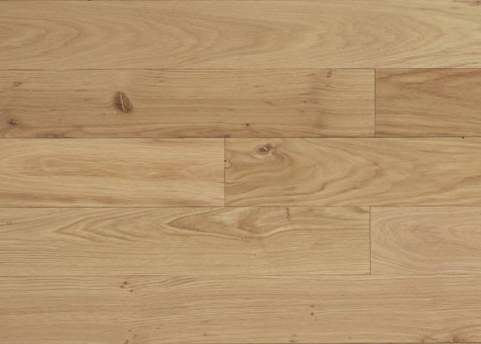 Parquet massif Chêne Campagne Fermette - 21 x 140 mm - structuré - bords ronds - huilé naturel - PROMO