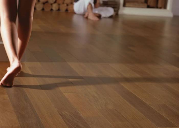 Parquet massif Ipé - 14 x 125 mm - verni satiné