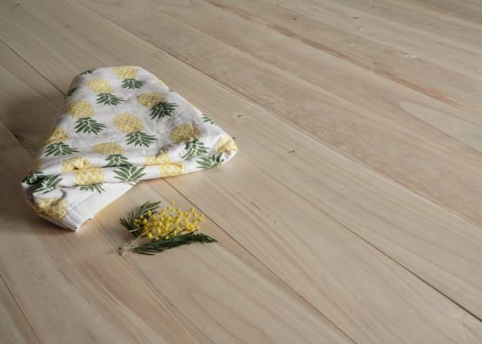 Parquet massif Peuplier AB Français - 23 x 100 mm - brut