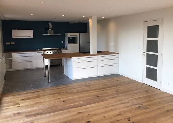 Parquet massif Chêne Campagne Français - 14 x 120 mm - verni ou huilé - Montbéliard