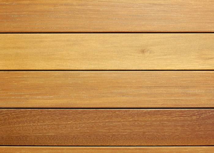 Lames de terrasse Garapa - 21 x 145 x 2750 mm - 2 faces lisses