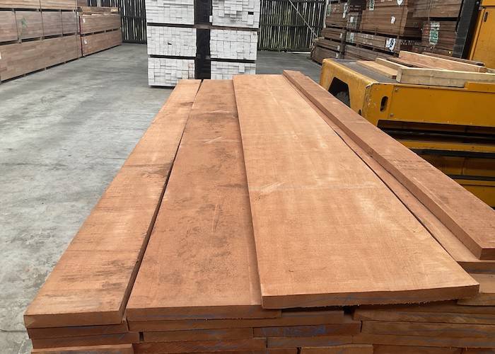 Lames de terrasse Moabi - 21 x 145 mm - KD - 1 face lisse