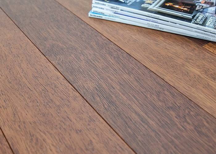 Parquet massif Merbau - 20 x 80 mm - brut - Bali
