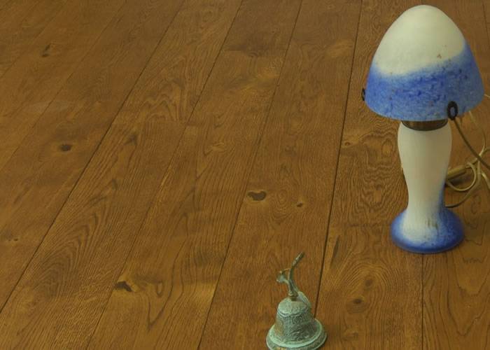 Parquet contrecollé Chêne Rustique/Campagne - 12 x 180 mm - verni mat - structuré - DDLE - Lyon