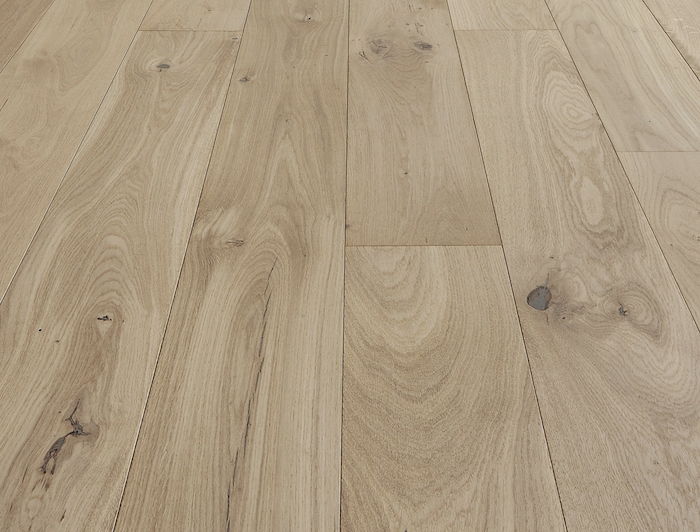 Parquet contrecollé Chêne Rustique - 15 x 220 x 2200 mm - huilé incolore