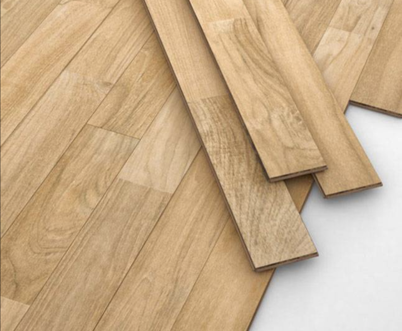 Parquet massif Teck - 12 x 90 x 1200 mm - brut - abouté - Colis 1,296 m2