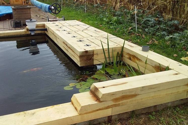 Traverses de chemin de fer Chêne - 120 x 200 x 2600 mm - brutes de sciage