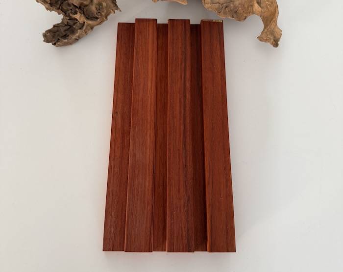 Bardage en Padouk - 21 x 145 mm - brut - flex
