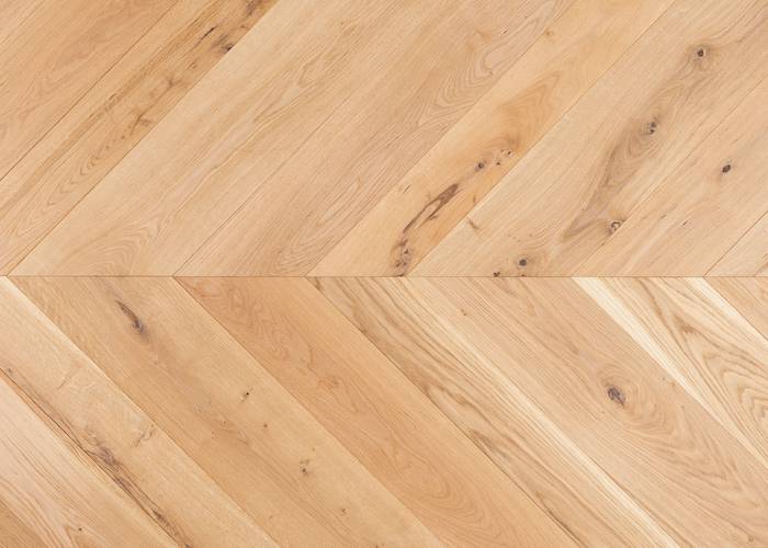 Parquet contrecollé Chêne Campagne Point Hongrie - 15 x 140 x 600 mm - brut