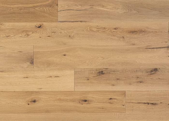 Parquet contrecollé Chêne Campagne - 15 x 190 mm - verni incolore