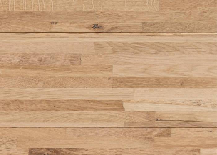 Parquet massif Industriel Chêne - 13 x 190 x 2410 mm - verni - PROMO