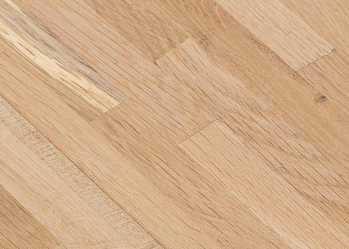 Parquet massif Industriel Chêne - 13 x 190 x 2410 mm - brut - PROMO