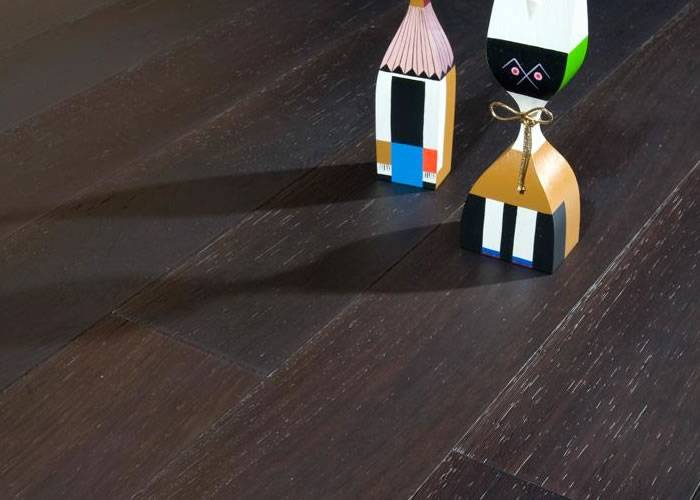 Parquet massif Wengé Panga Panga - 22 x 80 mm - brut