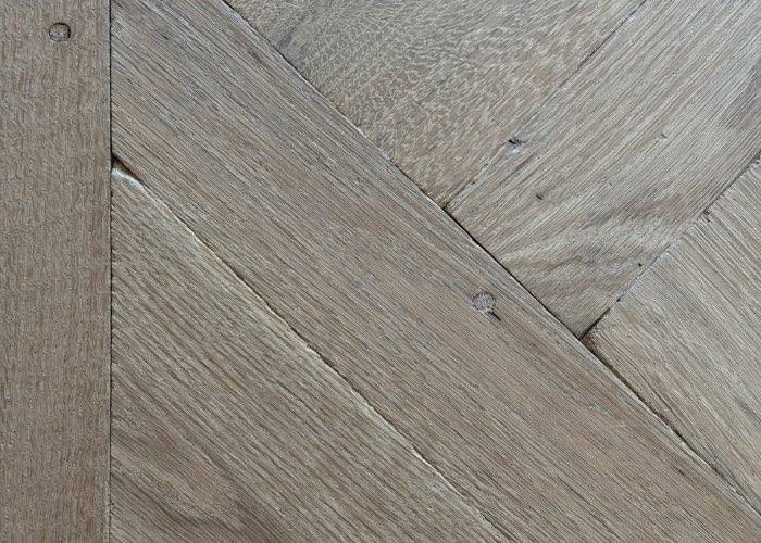 Panneaux Versailles massif Chêne vieilli - 15 x 700 x 700 mm - huilé
