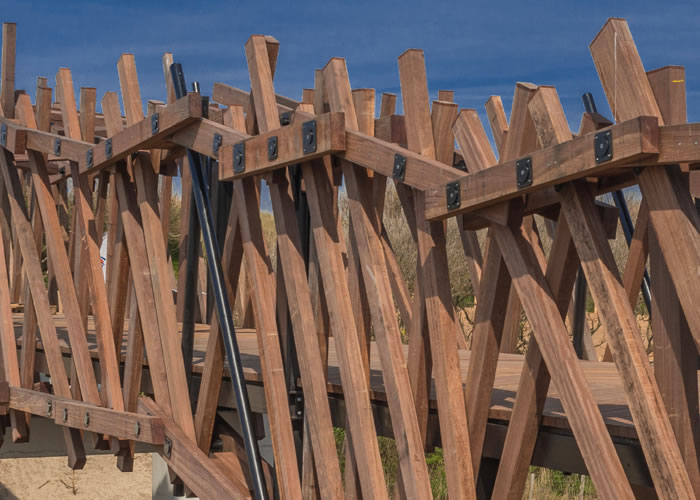 Poteaux en Azobé massif - 145 x 145 x 2000 mm