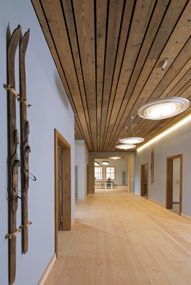 Parquet contrecollé Douglas Select - 18 x 300 mm - brut