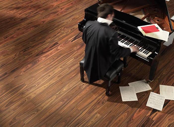 Parquet contrecollé Morado Rustique - 15 x 135 mm - verni satiné - Trocadero