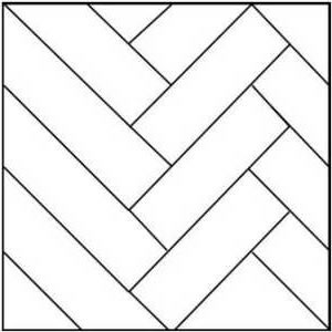 Parquet contrecollé à bâtons rompus en Chêne PR Premier Europe