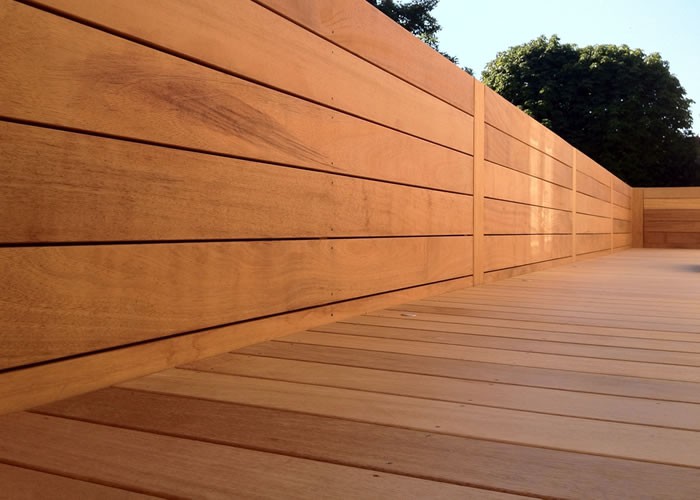 Lames de terrasse Ipé - 21 x 120 mm - 2 faces lisses - PROMO