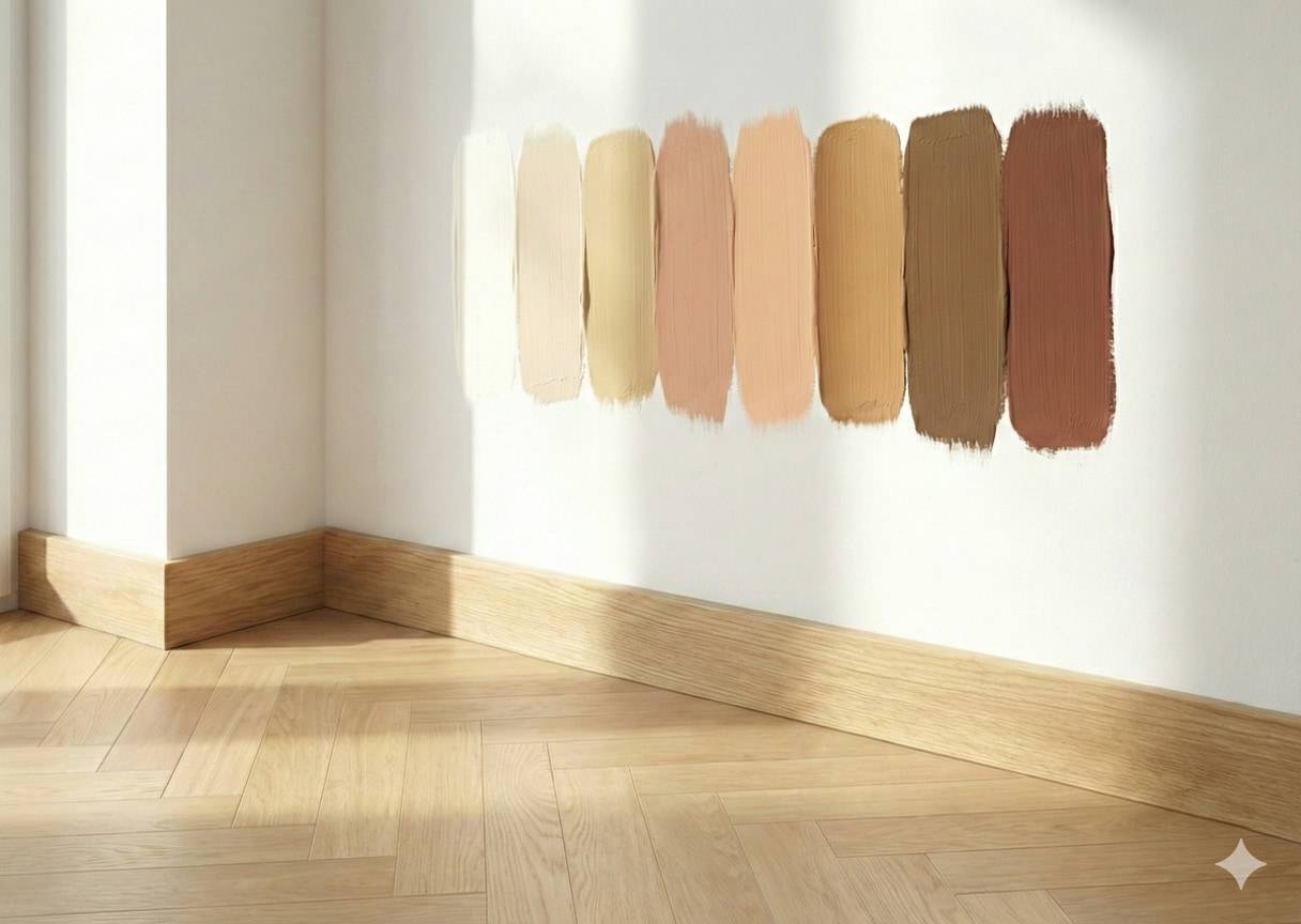 Plinthes Iroko - 14 x 70 mm - bord rond - brut - Toulouse