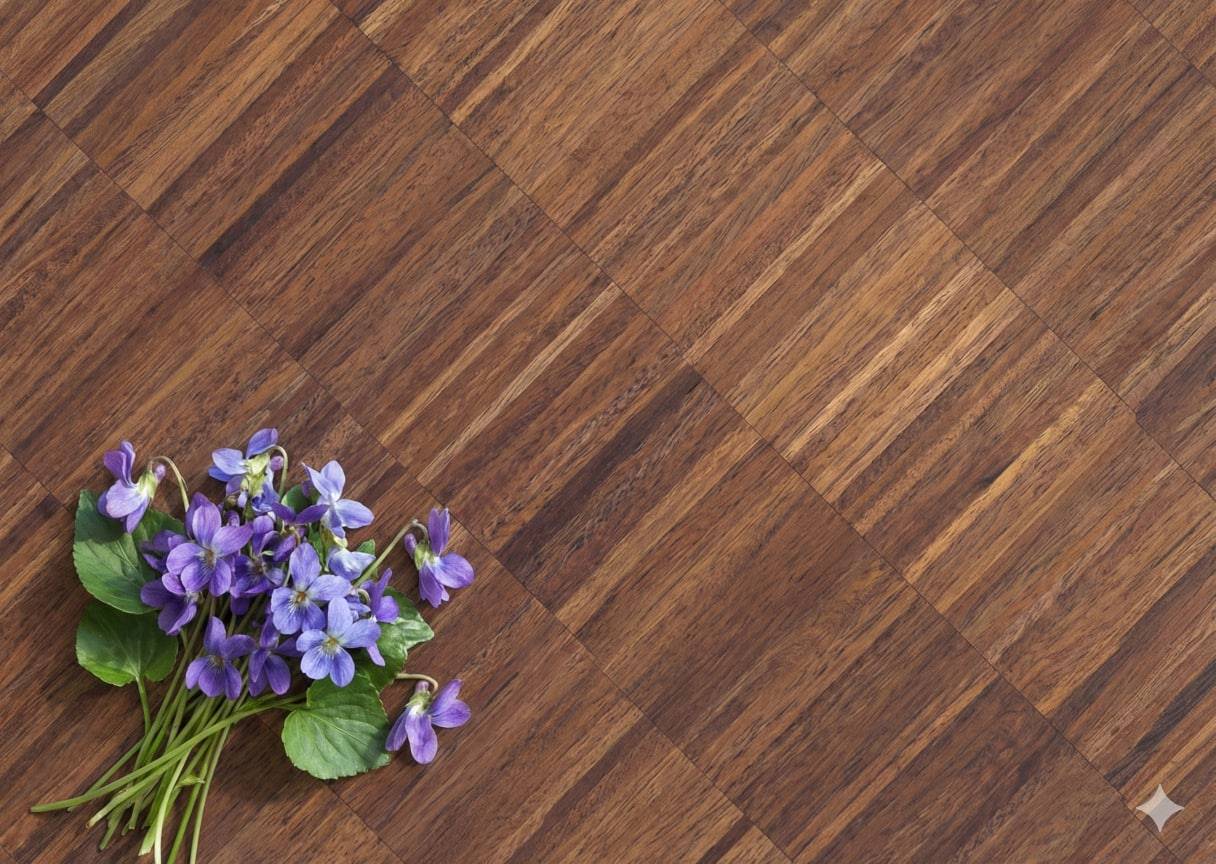 Parquet industriel Merbau - 14 x 20 x 280 mm - motif sur chants - Montbéliard