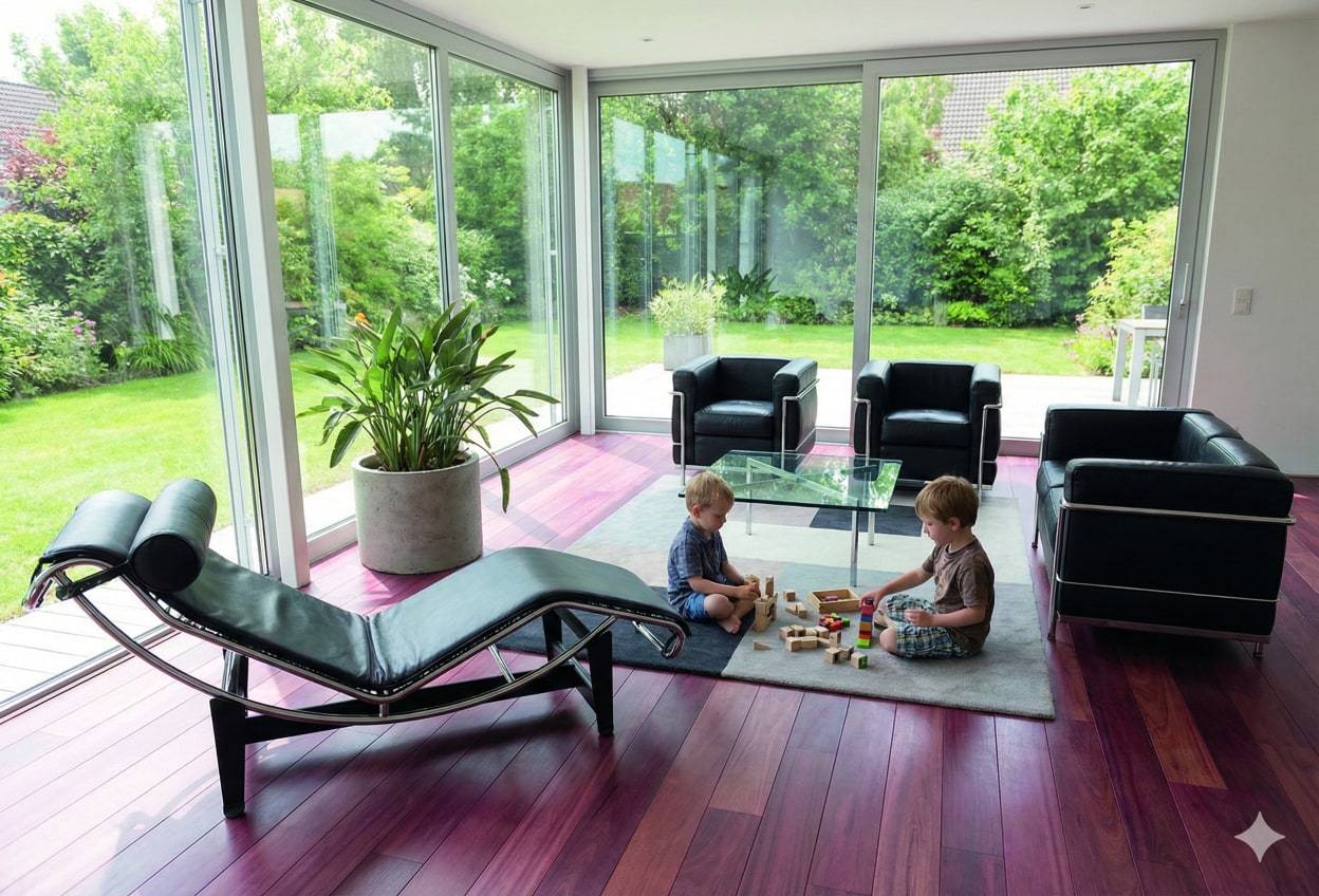 Parquet massif Amarante - 20 x 140 mm - huilé