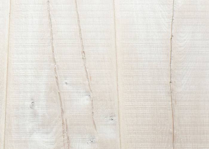 Parquet contrecollé Chêne Rustique - 15 x 90 à 220 x 2200 mm - multi-largeurs - huilé blanc