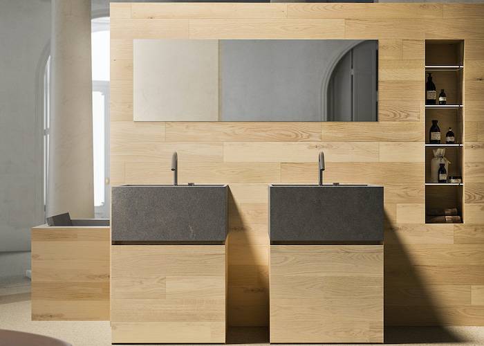 Parquet contrecollé Chêne Premier - 5,5 x 180 / 190 x 600-1500 mm - verni