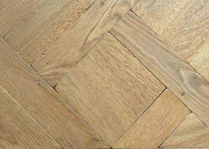 Panneaux Versailles massif Chêne vieilli - 20 x 1020 x 1020 mm - huilé