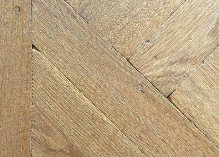 Panneaux Versailles massif Chêne vieilli - 20 x 1020 x 1020 mm - huilé