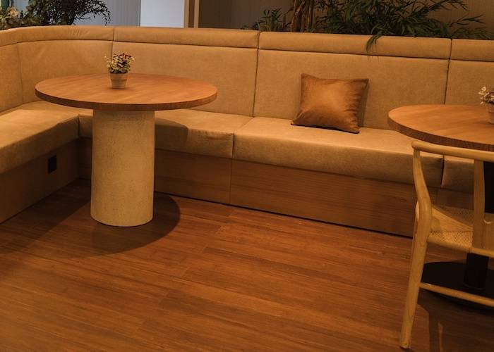 Parquet massif Bambou SOLIDA MOSO - 14 x 137 x 1850 mm - brut - caramel - density