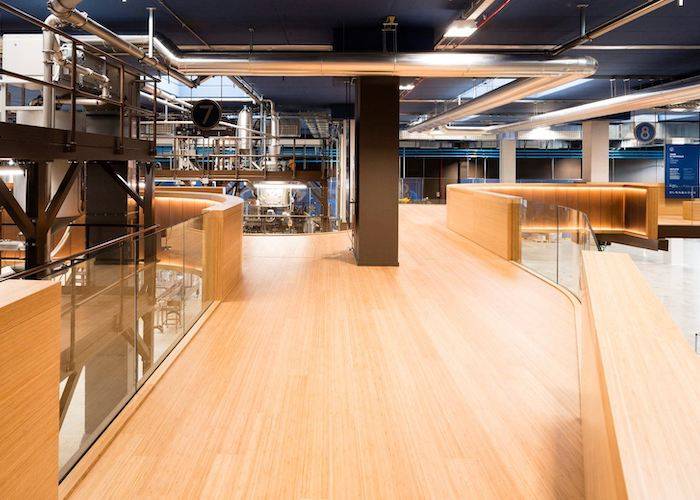 Parquet contrecollé Bambou BambooSupreme Moso - 10 x 95 x 970 mm - vernis - naturel - vertical - prix pour 1 colis