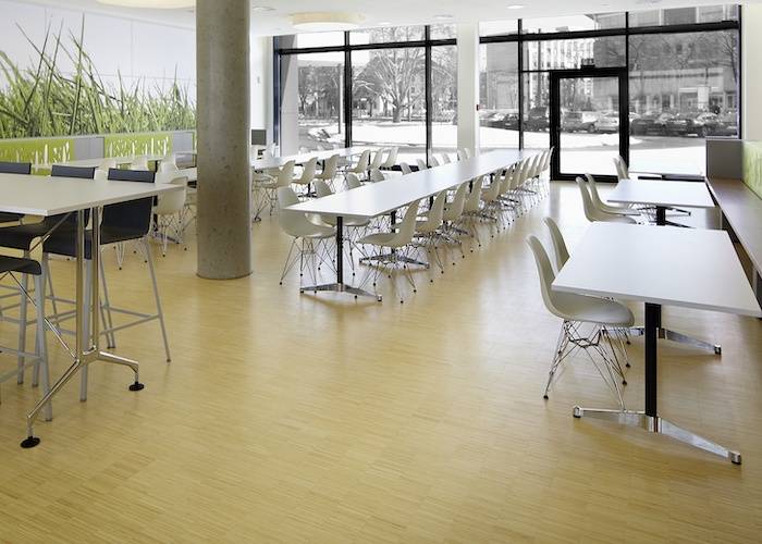 Parquet industriel Bambou Moso - 10 x 140 x 280 mm - naturel - vertical