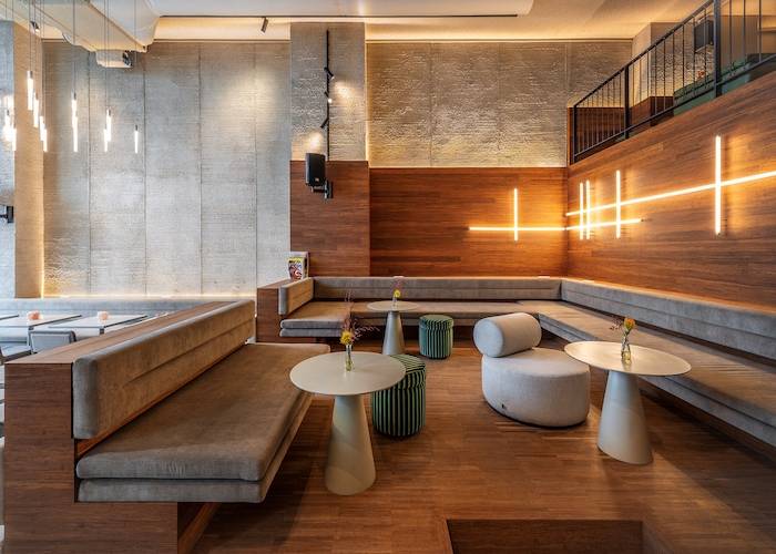 Parquet industriel Bambou Moso - 10 x 200 x 300 mm - density - caramel - motif sur chants