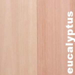Parquet massif brut en Eucalyptus