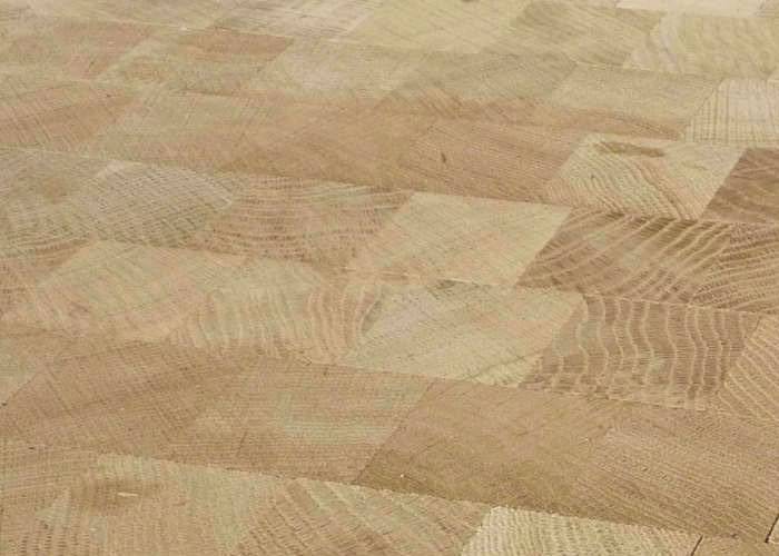 Parquet massif en bois de bout Chêne - 20 x 100 x 100 mm - brut - Montélimar