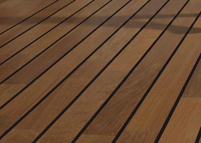 Parquet Pont de Bateau Ipe - 10 x 70 mm - Brut - Toulouse