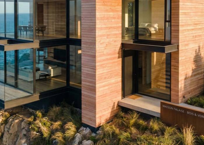 Bardage en Douglas - 21 x 145 x 4000 mm - profil planche