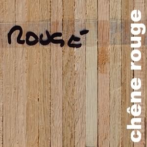 Parquet industriel sur chants en Chêne rouge