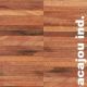 Parquet industriel Acajou - 10 x 08 x 250 mm - motif sur chants
