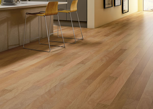 Parquet massif Tauari - 10 x 90 mm - brut