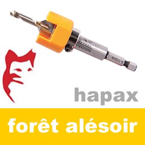 Forêt Alésoir 4/5/6 mm - Hapax