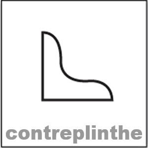 Contre-Plinthes en Merbau