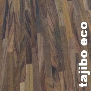 Parquet industriel Tajibo ECO - 14 x 180 x 220 mm - motif sur chants - PROMO