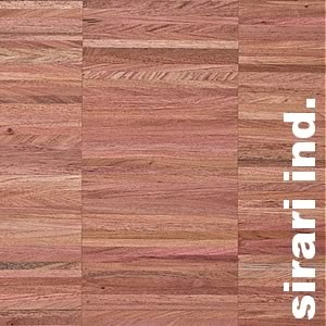 Parquet industriel sur chants en Sirari