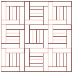 Parquet industriel Chêne - 8 mm - motif Vanilla
